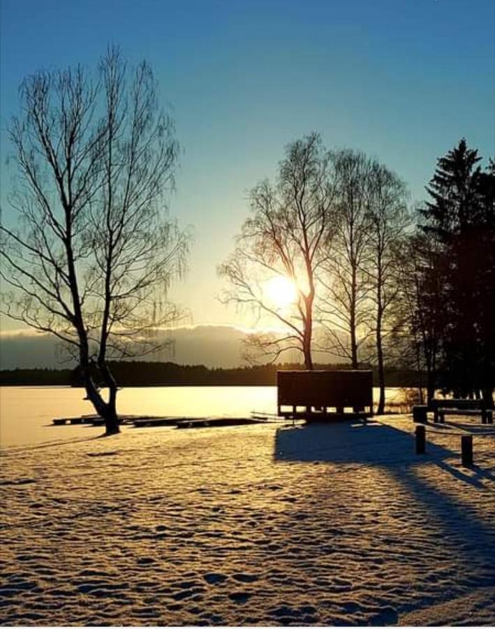 Lake apartment Visaginas Buitenkant foto